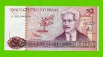 Бразилия - 50 крузадо - 1986 - UNC!!!