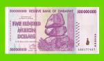 Зимбабве - 500000000 / 500 миллионов долларов - 2008 (AB)