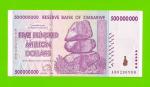 Зимбабве - 500000000 / 500 миллионов долларов - 2008 (AB)