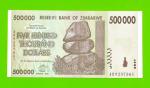 Зимбабве - 500000 долларов - 2008 (AB)