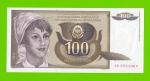 Югославия - 100 динаров - 1991 (AB) - UNC!!!