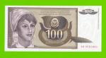 Югославия - 100 динаров - 1991 (AB) - UNC!!!