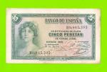 Испания - 5 песет - 1935