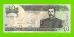 Доминикана - 10 песо - 2002 - UNC!!!