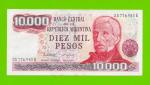 Аргентина - 10000 песо - 1976 - UNC!!!