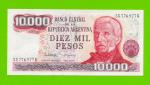 Аргентина - 10000 песо - 1976 - UNC!!!