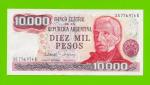 Аргентина - 10000 песо - 1976 - UNC!!!