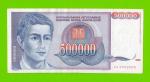 Югославия - 500000 динаров - 1993 (AA)