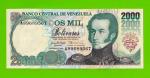 Венесуэла - 2000 боливаров - 1995 (A) - UNC!!!