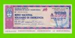 Аргентина - 2500 аустралей - 1989 - aUNC!!!
