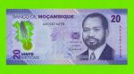 Мозамбик - 20 метикалов - 2024 (AA) - Полимер - UNC!!!