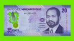 Мозамбик - 20 метикалов - 2024 (AA) - Полимер - UNC!!!