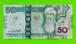 Туркменистан - 50 манат - 2020 (AG) - UNC!!!