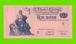 Аргентина - 1 песо - 1951 / 1952 (N) - XF!!!