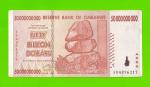 Зимбабве - 50000000000 / 50 миллиардов долларов - 2008 (AB)