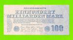 Германия, Берлин - 100000000000 / 100 миллиардов - 1923