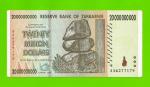 Зимбабве - 20000000000 / 20 миллиардов долларов - 2008 (AA)