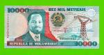 Мозамбик - 10000 метикалов - 1991 (DA) - UNC!!!