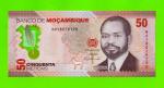 Мозамбик - 50 метикалов - 2024 (BA) - Полимер - UNC!!!
