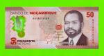 Мозамбик - 50 метикалов - 2024 (BA) - Полимер - UNC!!!