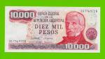 Аргентина - 10000 песо - 1976 - UNC!!!