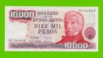 Аргентина - 10000 песо - 1976 - UNC!!!