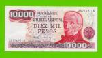 Аргентина - 10000 песо - 1976 - UNC!!!