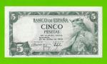 Испания - 5 песет - 1954 - UNC-!!!