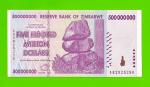 Зимбабве - 500000000 / 500 миллионов долларов - 2008 (AB)