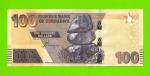 Зимбабве - 100 долларов - 2020 (AK) - UNC!!!