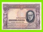 Испания - 50 песет - 1935 - XF!!!
