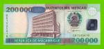 Мозамбик - 200000 метикалов - 2003 (GB) - UNC!!!