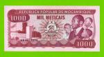 Мозамбик - 1000 метикалов - 1983 (AB) - UNC!!!