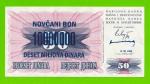 Босния и Герцеговина - 10000000 / 10 миллионов динаров - 1993 - aUNC!!!