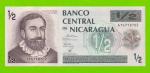 Никарагуа - 1/2 кардоба - 1992 - UNC!!!