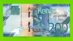 Кения - 200 шиллингов - 2019 - UNC!!!