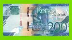 Кения - 200 шиллингов - 2019 - UNC!!!