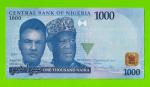 Нигерия - 1000 найра - 2024 - UNC-!!!