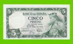 Испания - 5 песет - 1954 - UNC-!!!