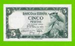 Испания - 5 песет - 1954 - UNC-!!!