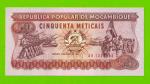 Мозамбик - 50 метикал - 1986 (AK) - UNC!!!