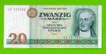Германия  (ГДР) - 20 марок - 1975 (UF) - UNC-!!!