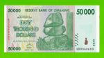 Зимбабве - 50000 долларов - 2008 - UNC-!!!