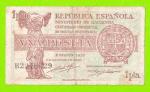 Испания - 1 песета - 1937 (серия B)