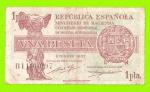Испания - 1 песета - 1937 (серия B)