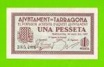Испания (Tarragona) - 1 песета - 1937 - UNC-!!!