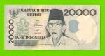Индонезия - 20000 рупий - 1998 (1998) - UNC!!!
