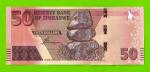 Зимбабве - 50 долларов - 2020 (AG) - UNC!!!