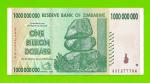 Зимбабве - 1000000000 / 1 миллиард долларов - 2008 (AA)