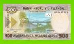 Руанда - 500 франков - 2019 - UNC!!!
